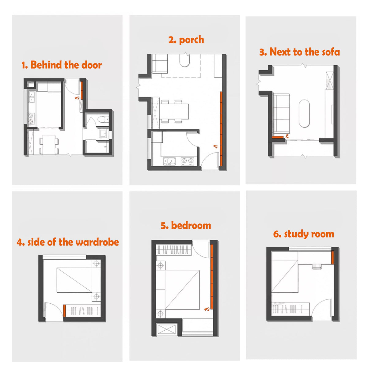 Morimoe Wall-Mounted Wooden Kids Bookshelf with Hooks - Space-Saving Organiser for Toys and Books morimoe