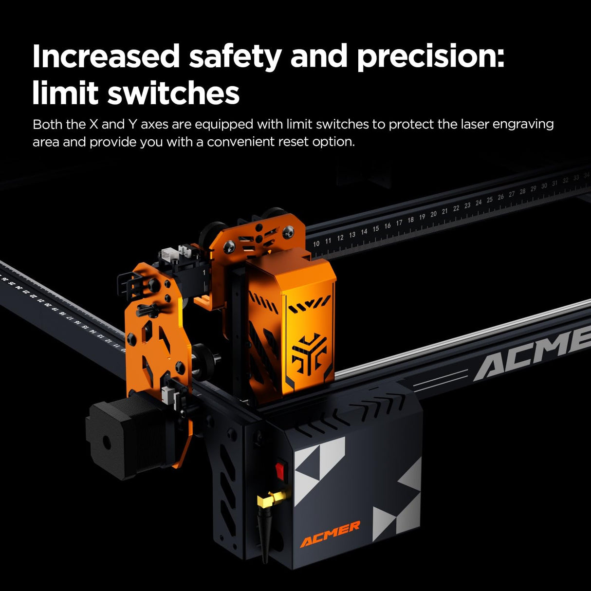 Acmer P1 S Pro Laser Engraver, 6W(6,000mW) Output Laser Engraving Machine, Laser Engraver Machine for Wood, Metal, Acrylic, Leather etc ACMER