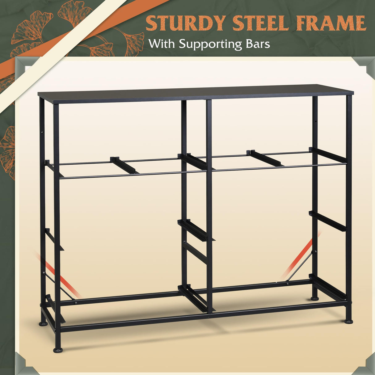 WLIVE Dresser for Bedroom with 8 Drawers, Wide Fabric Dresser for Storage and Organization, Bedroom Dresser, Chest of Drawers for Living Room, Closet, Hallway, Black WLIVE