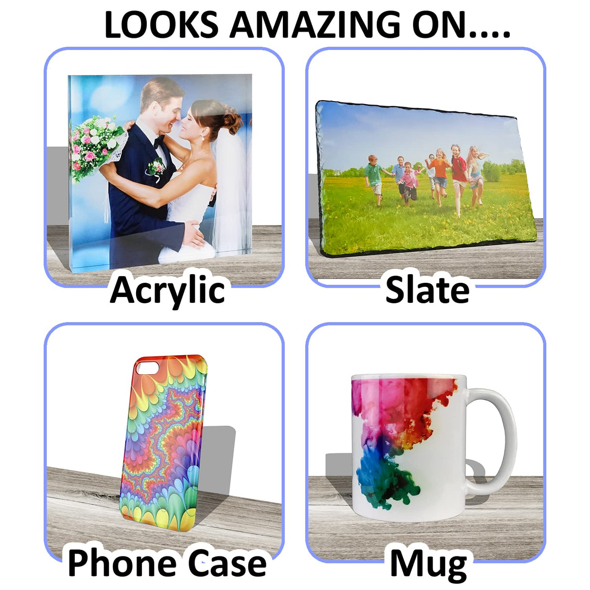 Heat Transfer Source White Base Coating Subli Glaze is the only do-it-yourself sublimation coating solution designed to enable sublimation decoration on a wide range of surfaces Heat Transfer Source