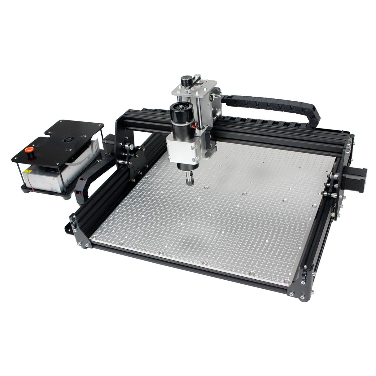 CNCTOPBAOS 3 Axis 4540 500W CNC Router Engraving Machine with Aluminum Table/GRBL Touchscreen Offline Controller/Limit Switch/E-stop,Carving Milling Cutting Metal Wood Stainless Steel Acrylic PCB PVC CNCTOPBAOS