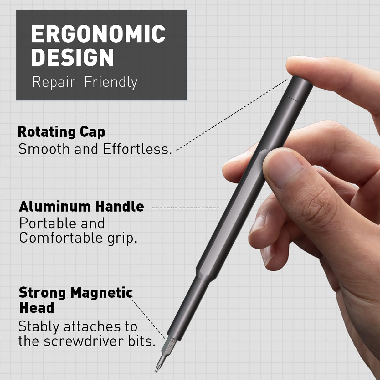 VMAN 63 in 1 Small Precision Screwdriver Set, Professional Mini Magnetic Repair Tool Kit for Ring Doorbell, Computer, Laptop, iPhone, Eyeglass, Xbox, PS4, PS5, Switch, Watch, Macbook, PC, Electronics VMAN