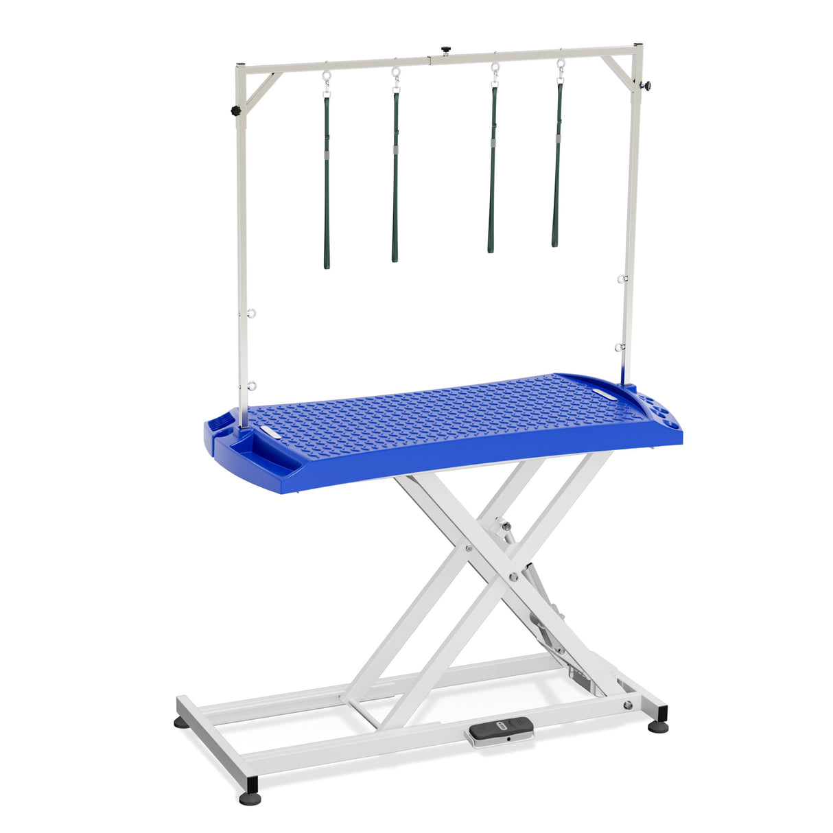 Burano Electric Dog Grooming Table 51.2", Heavy Duty, Integrated Anti-Slip Tabletop, Height Adjustable Pet Grooming Table, Ergonomic Dog Grooming Table, Tool Organizer/Dog Grooming Station Burano