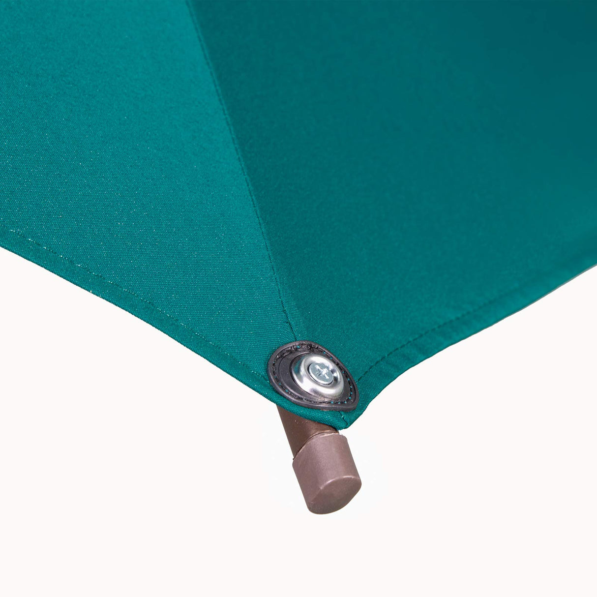 Ogrmar 6.5x10ft Patio Umbrella Rectangular Outdoor Table Umbrella with Crank & Push Button Tilt for Terrace, Backyard, Garden, Courtyard, Swimming Pool, Lawn (Turquoise) Ogrmar