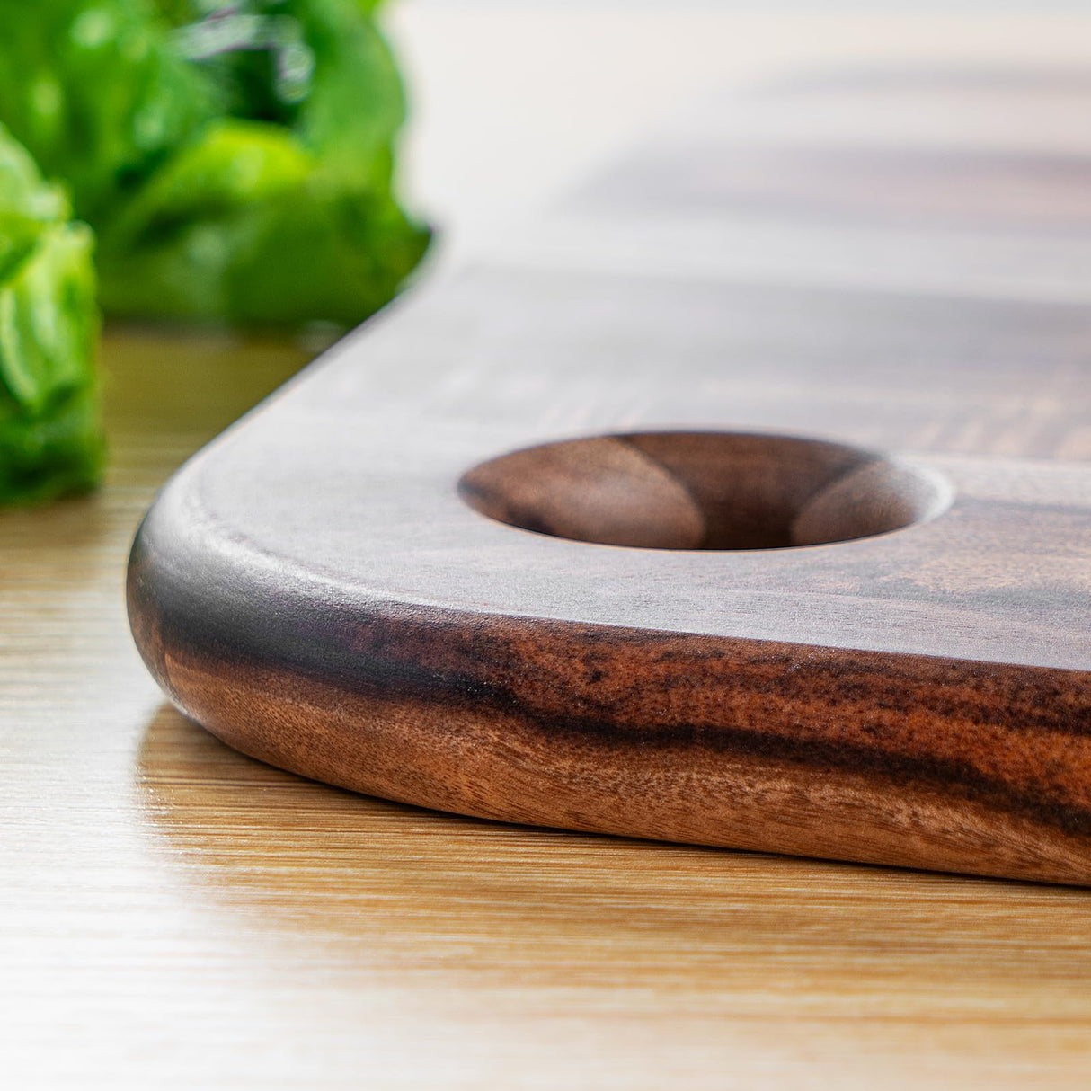 Acacia Wooden Cutting Board,JF JAMES.F Heavy Duty Wood Chopping Boards with Hang Hole, Thick Reversible Cutting Boards Serving Tray for Kitchen, Meat JF JAMES.F