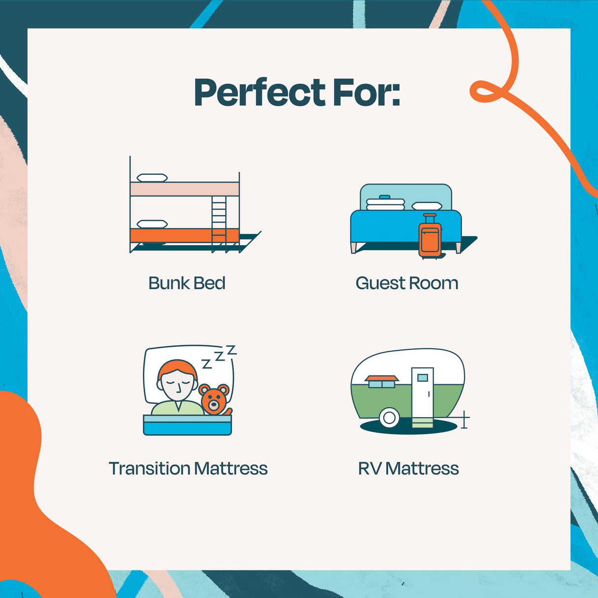 Linenspa 6 Inch Mattress - Firm Feel - Bonnell Spring with Foam Layer - Mattress in a Box - Youth or Kids Bed - Guest Bedroom - Durable and Breathable Support - Affordable - Full Size Linenspa