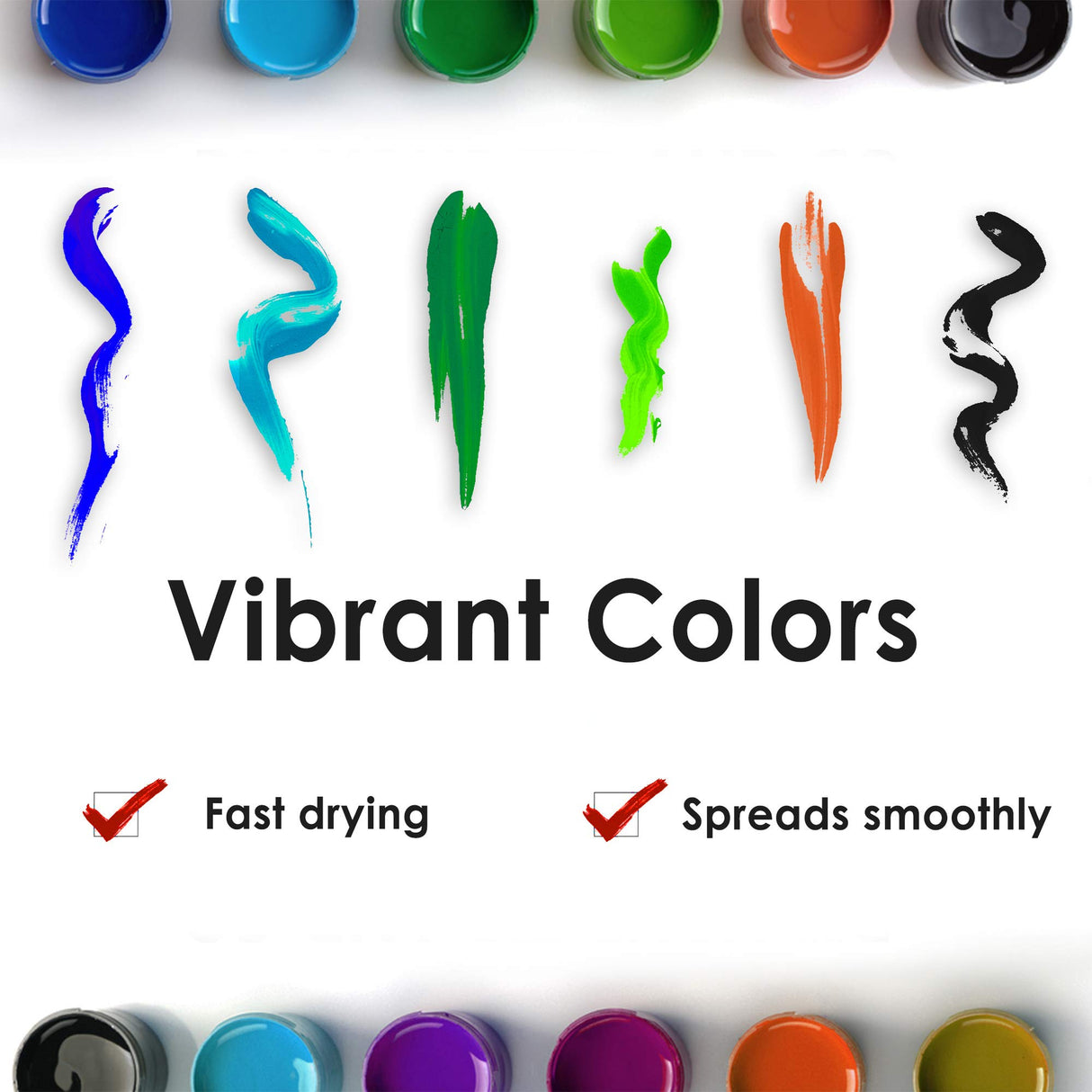 Ledgebay Paint by Numbers Kit for Adults: Bamboo Tiger Paint by Number Kit – Full Set of Acrylic Replacement Paints – Vacuum Sealed for Freshness – Exact Match for Unframed and Framed Kits Ledgebay