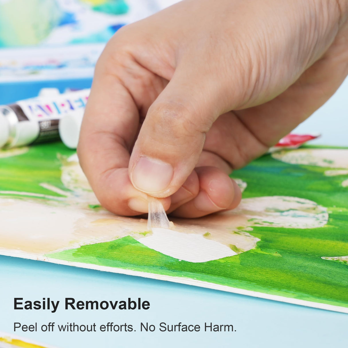 AUREUO Masking Fluid for Watercolor Painting - 28ml / 0.95 fl Oz Liquid Masking Fluid Pen Water Color Medium Art Supplies for Artists AUREUO