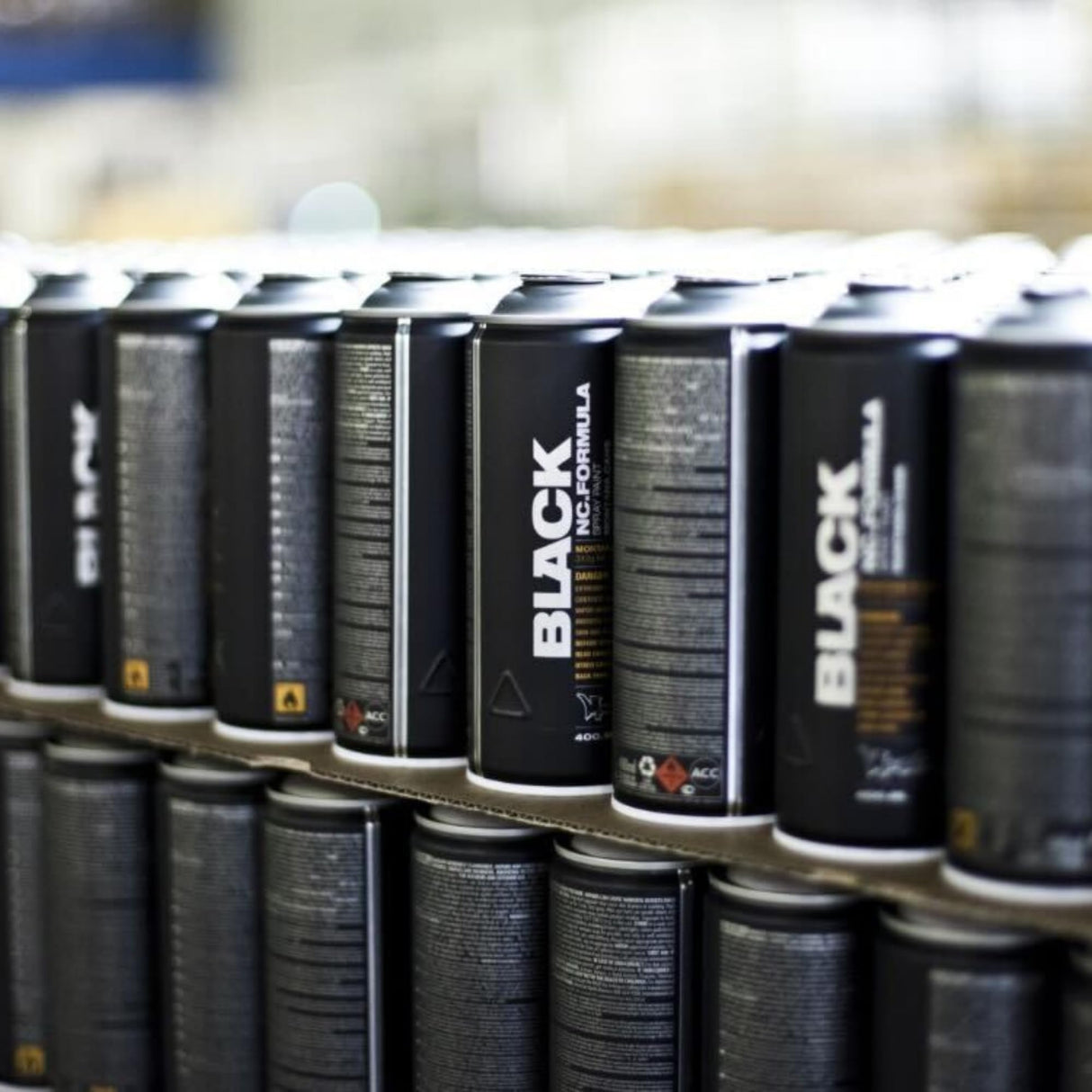 Montana BLACK Spray Paint Set – 6 Pastel Colors Bundle – 400ml Cans – Matte Finish, Fast-Drying, High-Pressure for Precision Graffiti, Street Art & DIY Projects WoodArtSupply