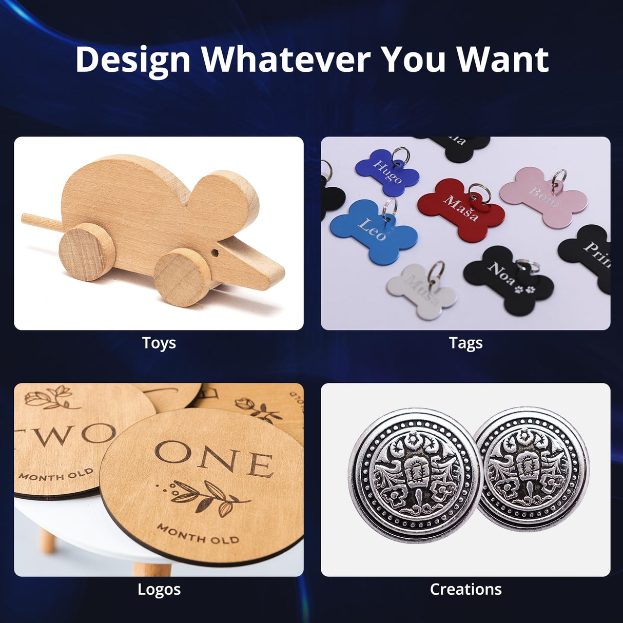 Mecpow X3 Laser Engraver, 5W(5000mW output) Laser Cutter, 60W Laser Engraving Cutting Machine, Laser Engraver for Wood and Metal w/Emergency Stop, Flame & Gyro Detection, 16.0 x 15.7" Mecpow