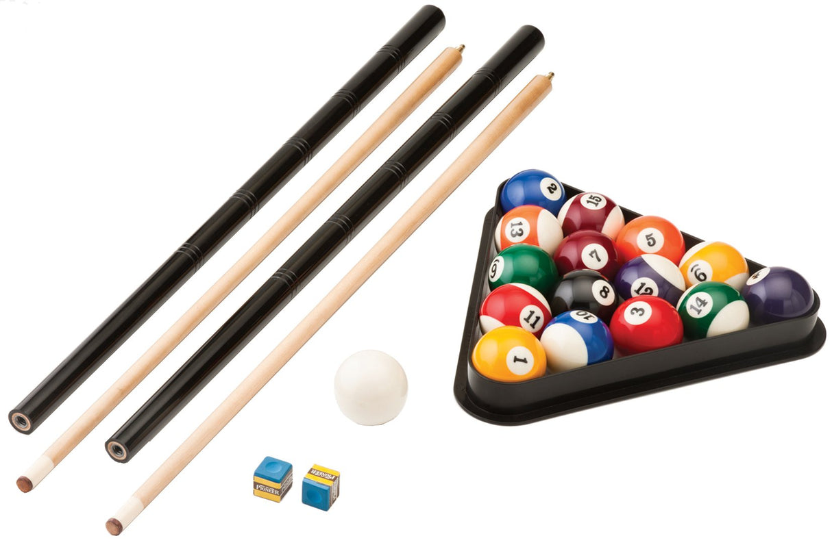 Fat Cat by GLD PRODUCTS Tucson 7’ Pool Table with Automatic Ball Return, Electric Blue Playing Surface & Included Billiard Accessories to Play Out of The Boxington 9 ft. Allendale Collection Shuffleboard Table Fat Cat by GLD PRODUCTS