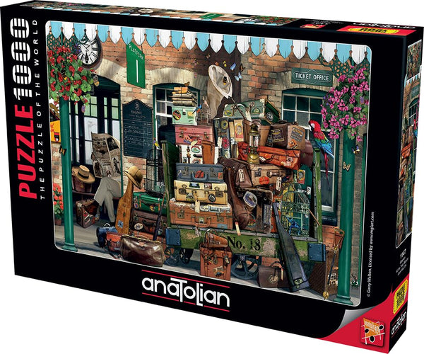 Anatolian Puzzle - at The Train Station, 1000 Piece Puzzle, #1147 ...