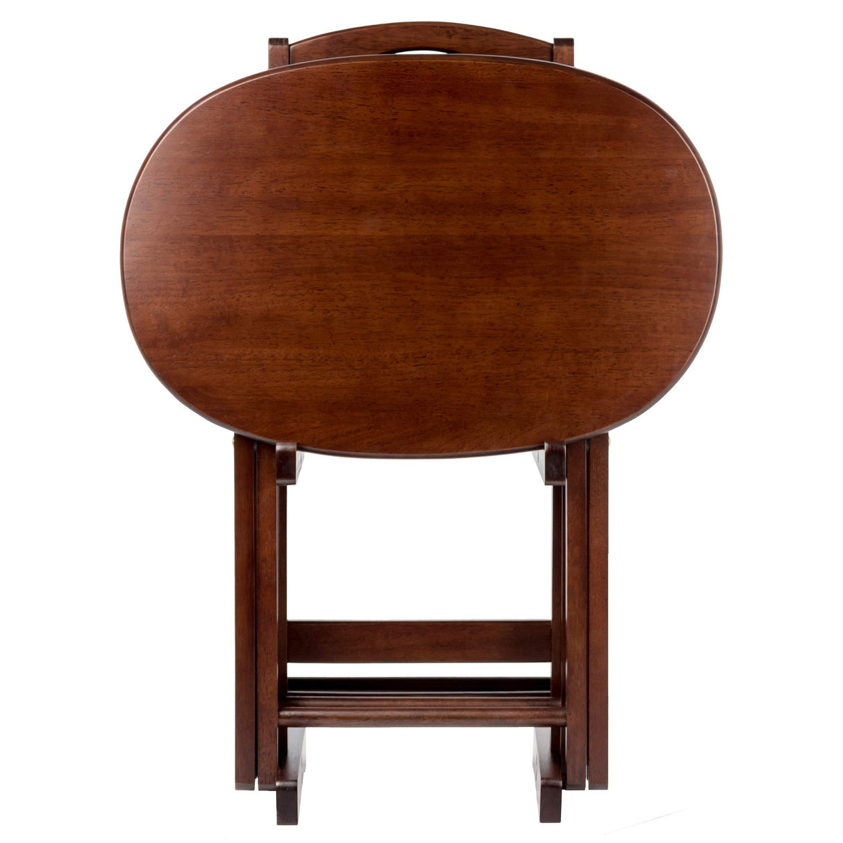 Winsome Nathan 5-PC Set Cappuccino Snack Table 23.7x15.83x25.51 Winsome