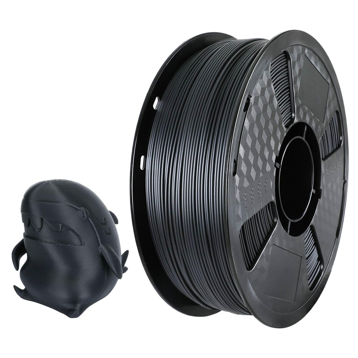CC3D Black HIPS Filament 1.75mm 1KG 3D Printer Filament 2.2lbs Spool White FDM 3D Printing Materials Matte Black Color CC3D