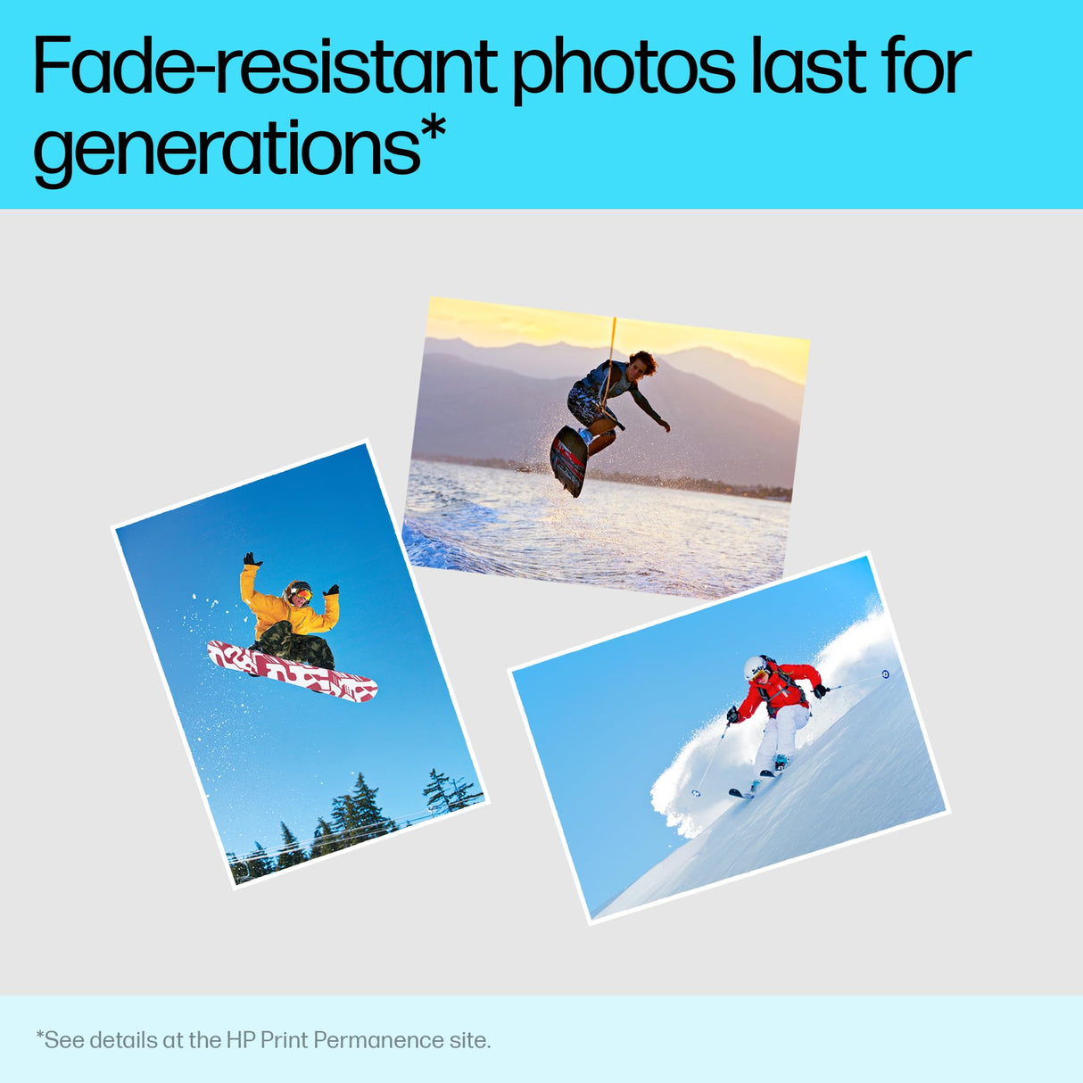 HP Everyday Photo Paper, Glossy, 5x7 in, 60 sheets (CH097A) HP