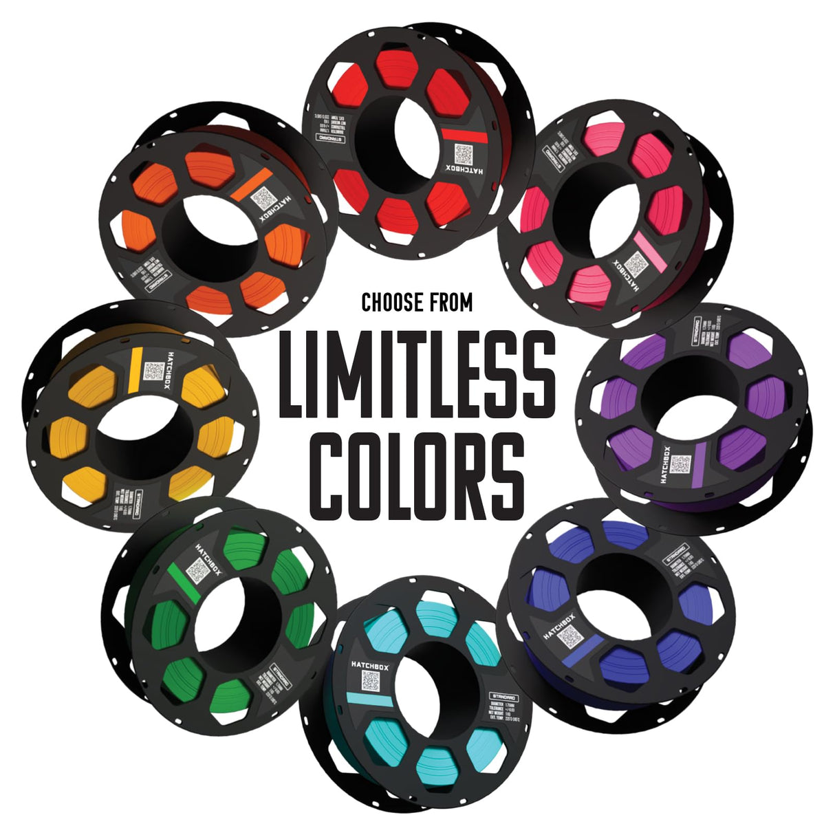 HATCHBOX 1.75mm Dark Green High Speed PETG 3D Printer Filament, Dimensional Accuracy +/- 0.03 mm, 1 kg Spool, Compatible with FDM Printers for Fast, Precise Printing HATCHBOX