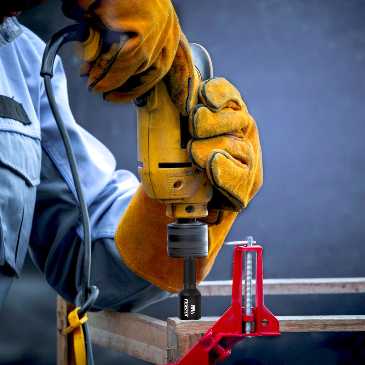 LOZAGU 17PCS Magnetic Nut Driver Set | SAE and Metric | Premium Impact Power Hex Nut Driver Drill Bit Master Kit | 1/4 Inch Hex Shank | Cr-V Steel (17PCS Magnetic Nut Driver (Short)) LOZAGU