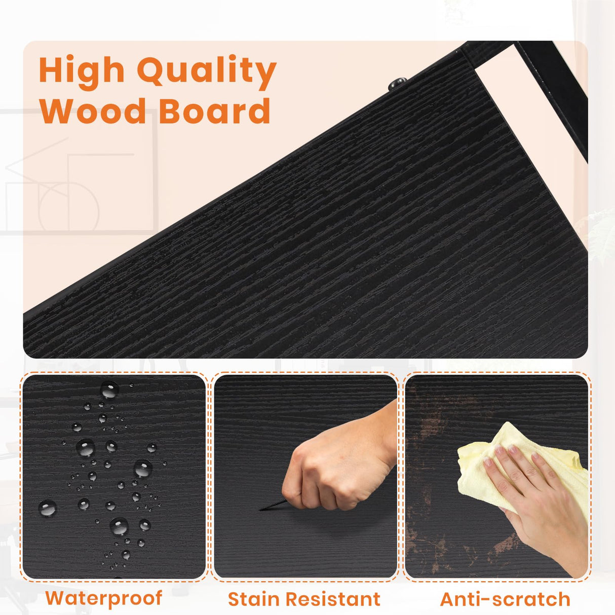 Sweetcrispy Book Shelf, 5 Tier Bookcase, Tall Bookshelf Modern Book Case for Books, Garage Kit, CDs, Movies, Black Industrial Corner Storage Organizer for Bedroom Home Office Kitchen Living Room Sweetcrispy