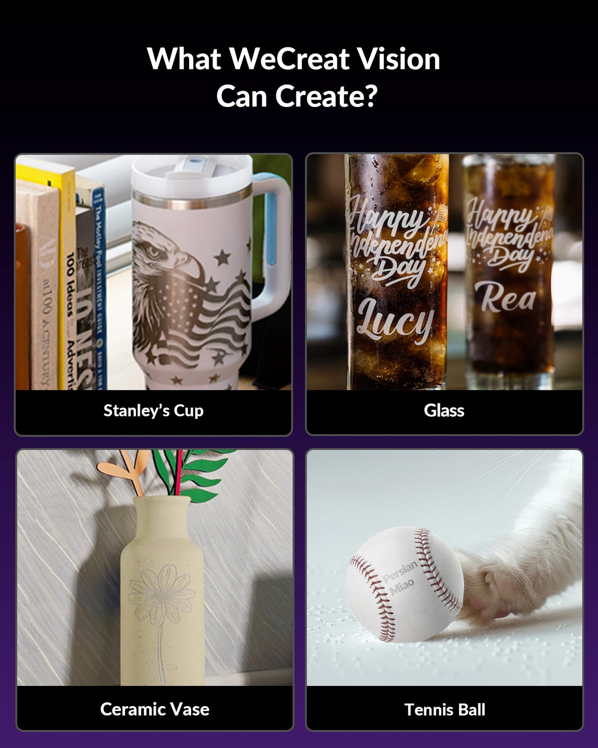 WECREAT Vision 40W Laser Engraver and Cutter Machine with 2W Infrared Laser Module, Auto Conveyor Feeder, Fume Extractor, 4-in-1 Rotary, Air Assist, Laser Bed for Jewelry Acrylic Wood Metal Leather WECREAT