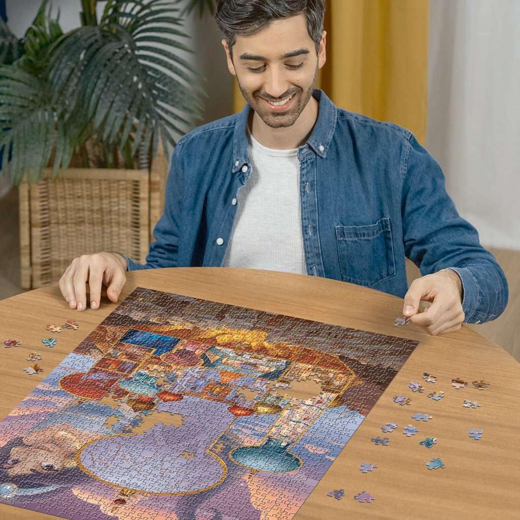 Ravensburger Disney Castle Collection: Jasmine 1000 Piece Jigsaw Puzzle for Adults - 12000258 - Handcrafted Tooling, Made in Germany, Every Piece Fits Together Perfectly Ravensburger