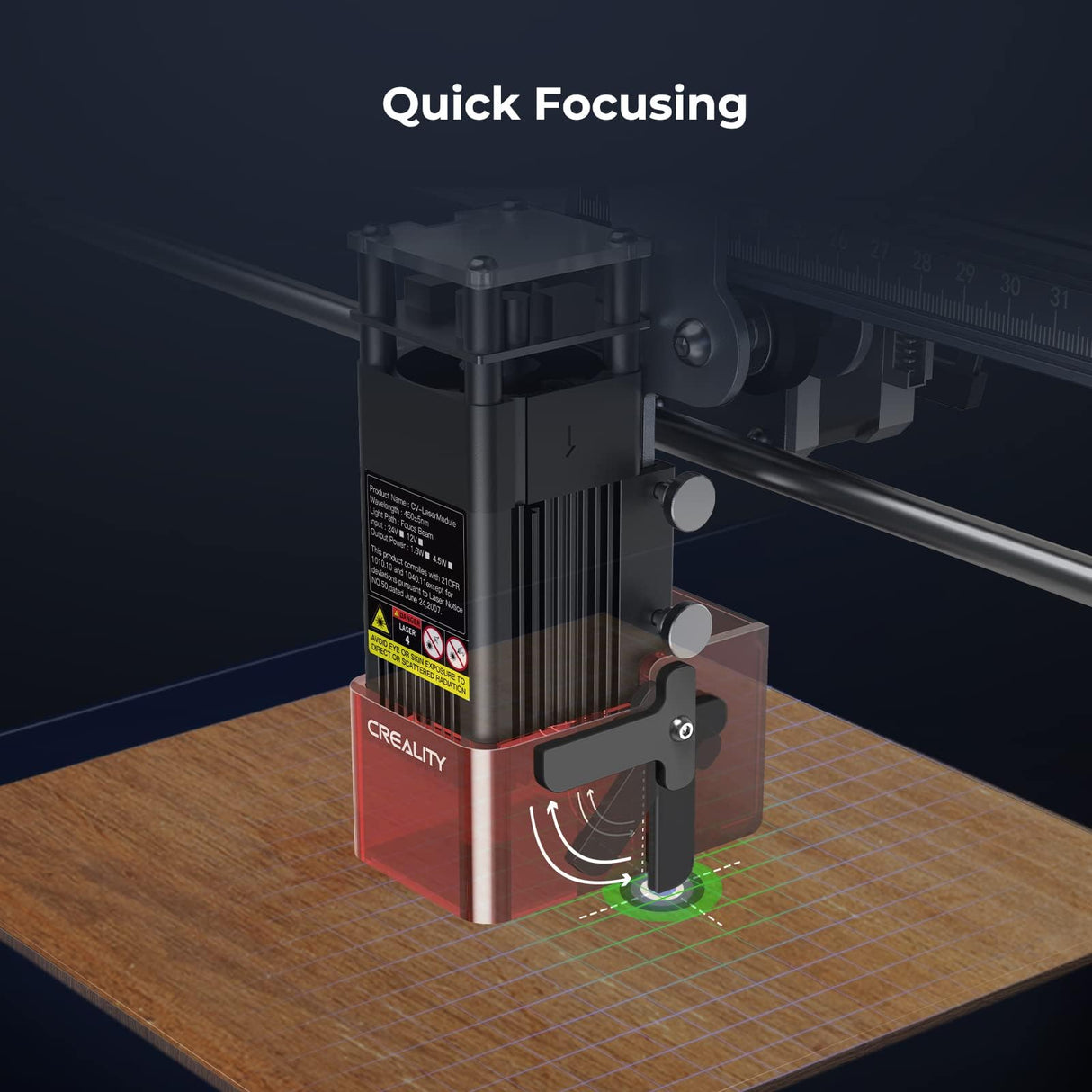 Creality Falcon 5W Laser Engraver, 72000mW Output Power Efficient Laser Engraving Machine, 10W Laser Cutter, CNC Machine for Wood, Metal,Paper, Acrylic, Leather Creality