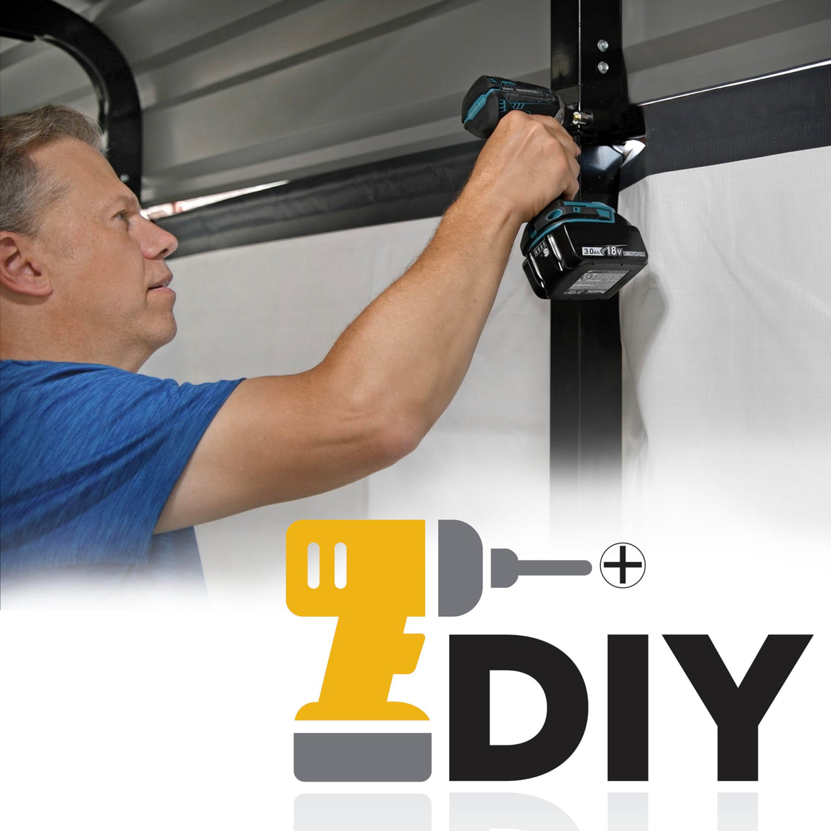 Arrow Carports Galvanized Steel Carport, with 1-Sided Enclosure, Compact Car Metal Carport Kit, 12' x 24' x 7', Eggshell Arrow Shed