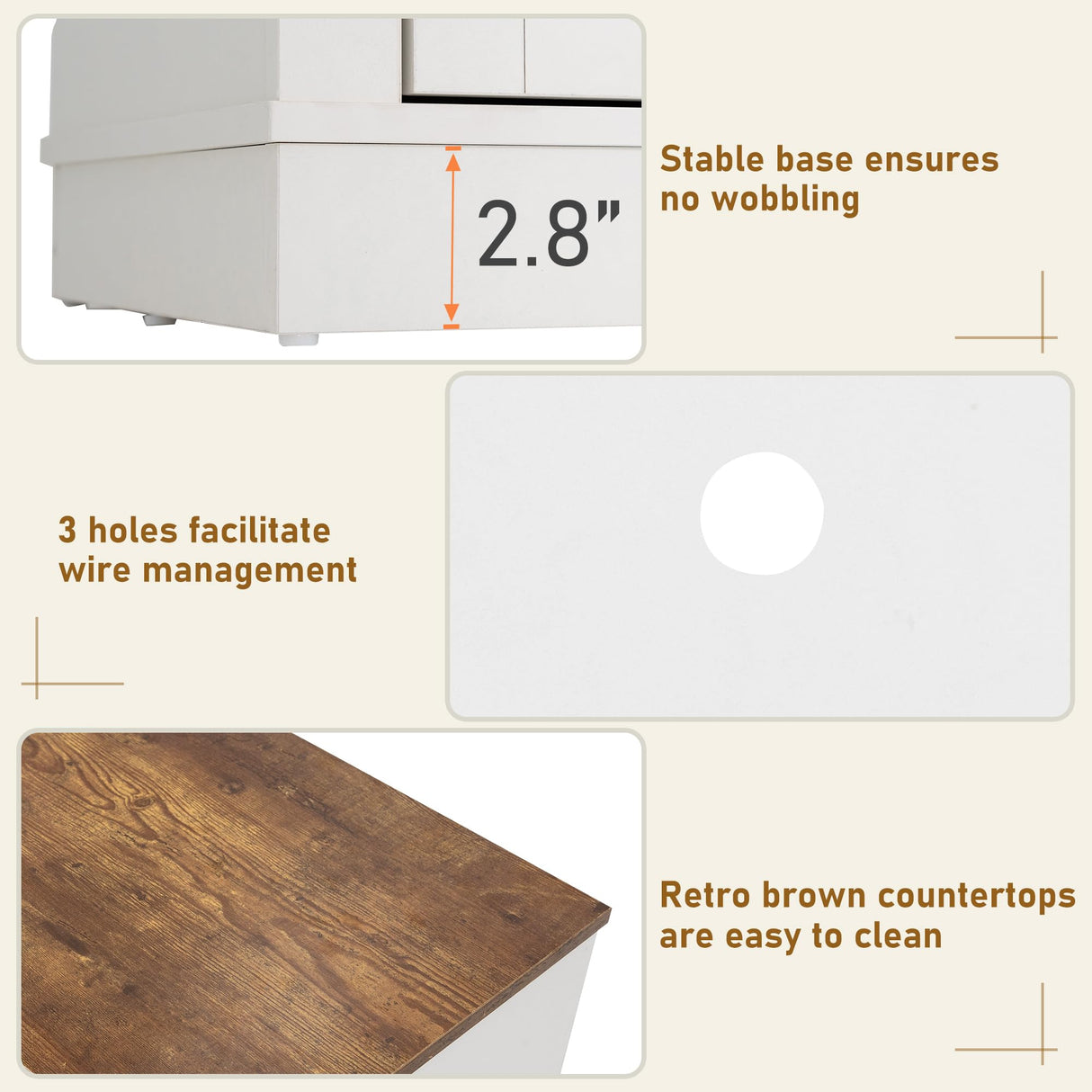 jiteentarou Farmhouse Fireplace TV Stand for 70/75/80 Inch TV, 32”Tall Entertainment Center w/ 36”Electric Fireplace & LED Light, 70”Media Console w/Barn Door Cabinet for Living Room, White jiteentarou