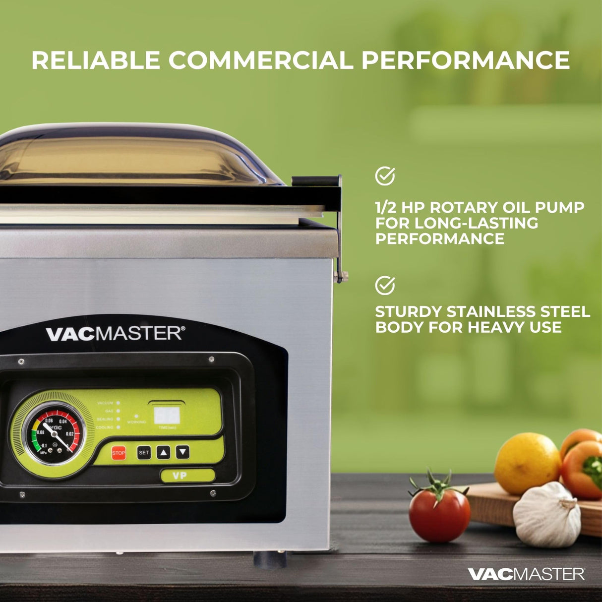 Vacmaster VP230 Chamber Vacuum Sealer Vacmaster