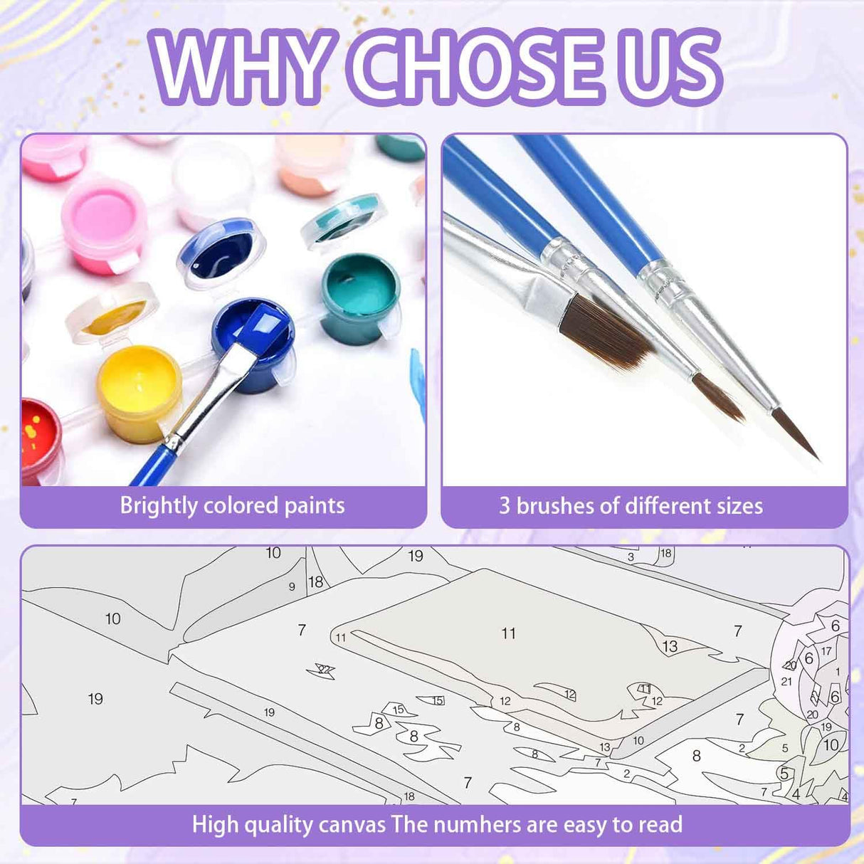 Yunruily Paint by Numbers Kits for Adults Landscape-Paint by Numbers for Adults Canvas,Paint by Number Adult for Gifts Home Wall Decor (16x20inch) Yunruily