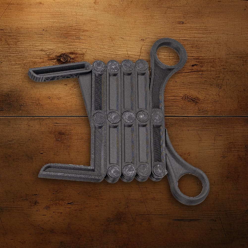 Polymaker Fiberon PET-CF17 3D Printing Filament Black 1.75mm 0.5kg, Excellent Stable Stiffness - Fiberon Carbon Fiber Reinforced PET 3D Printer Filament, Ideal for Jigs and Fixtures POLYMAKER