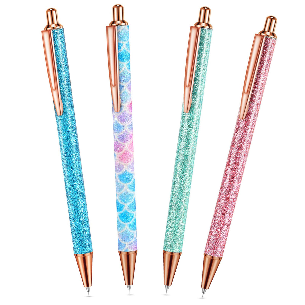 Epakh Writing Instrument Stainless Steel Weeding Pen, 4 Piece, Retractable, Air Release, Bubble Removal, DIY Craft Project, Bright Color Epakh