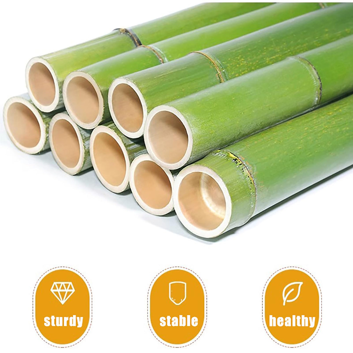 Lebolna 360° Bamboo Rotating Bookshelf Tower - 6 Tier Floor Standing Corner Shelf in Brown Lebolna