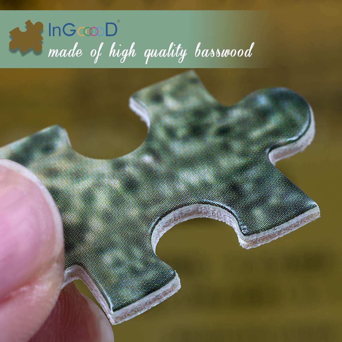 Ingooood- Jigsaw Puzzles 1000 Pieces for Adult- Fantasy Series- Age of Discovery_IG-0398 Entertainment Wooden Puzzles Toys Ingooood