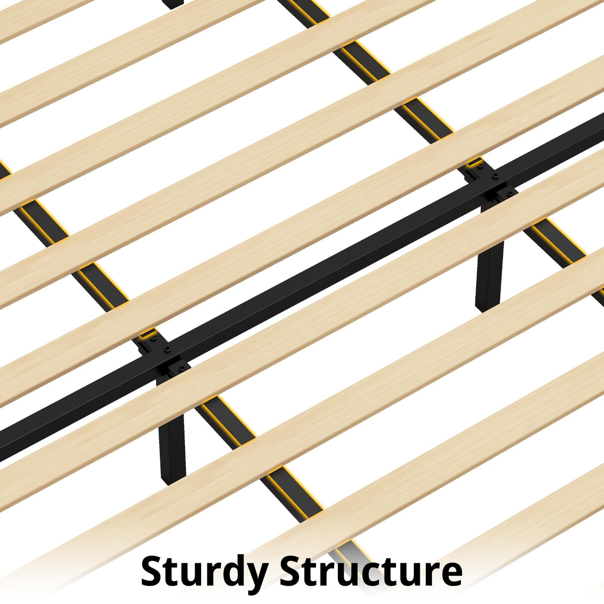 LIKIMIO Pink Floating Bed Frame King with Cat Ear Headboard and LED Lights LIKIMIO