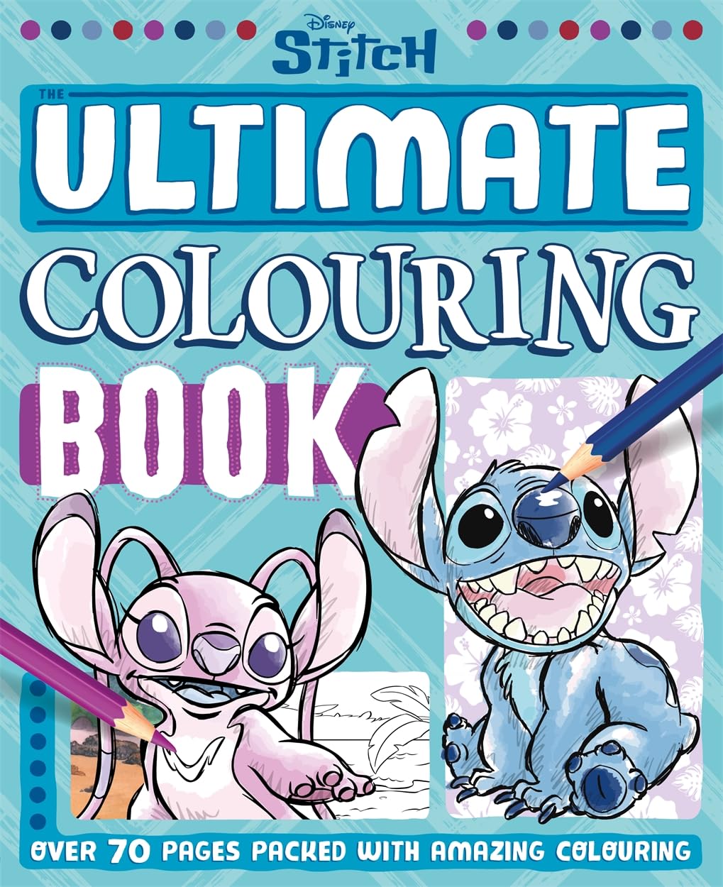 Disney Stitch: The Ultimate Colouring Book WoodArtSupply