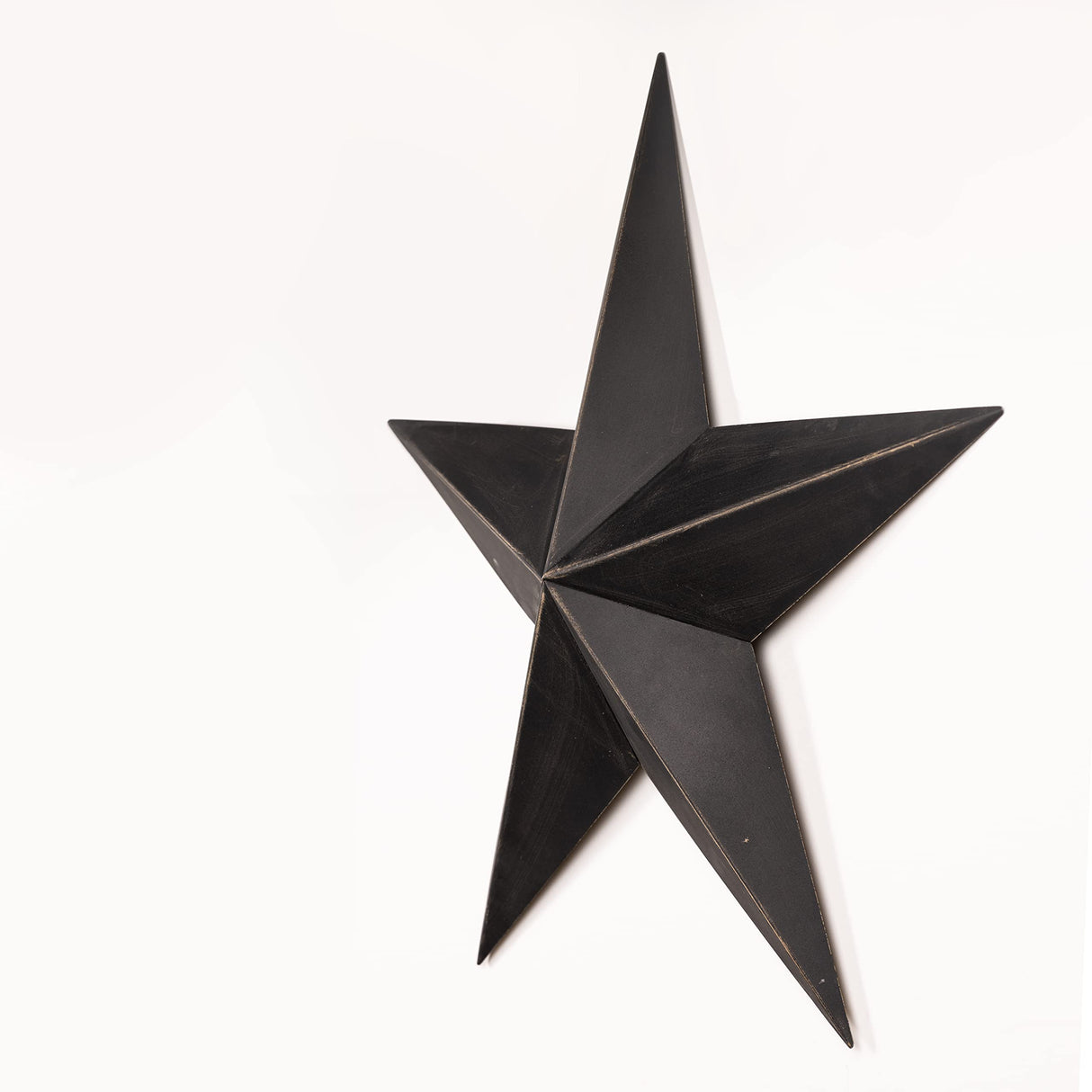 Hearthside Collection The CWI Gifts Metal Barn Star - 12" Galvanized Hanging Star - Farmhouse Wall Decor - Black - 1, 12 X 12 X 2 Hearthside Collection