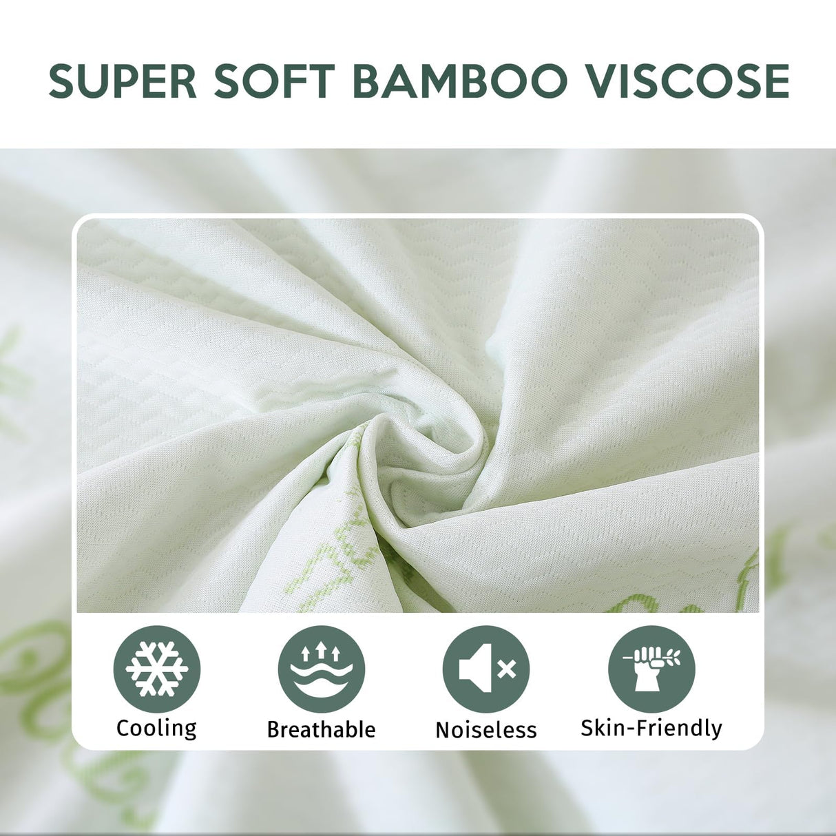 MUXHOMO Mattress Protector Full Size Bed, 100% Waterproof Mattress Cover, Cooling and Breathable Bed Pad Cover, Deep Pocket 8"-21" MUXHOMO