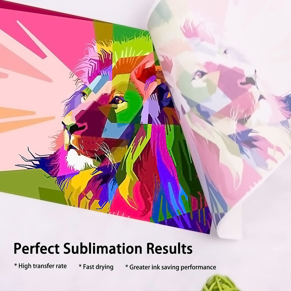 HTVRONT Sublimation Paper 8.5 x 11 inches - 150 Sheets Sublimation Paper Compatible with Inkjet Printer 120gsm HTVRONT