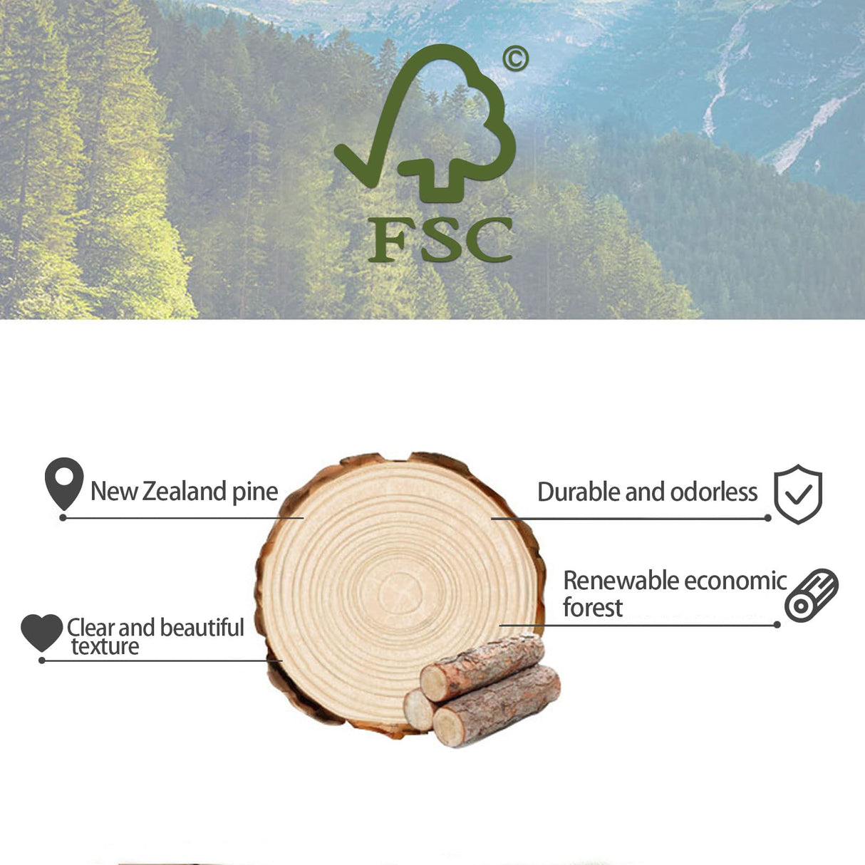 Kids Kitchen Step Stool for Kids with Safety Rail,Solid Wood Construction Toddler Learning Stool, Montessori Toddlers Kitchen Stool Tower (White) Wiifo