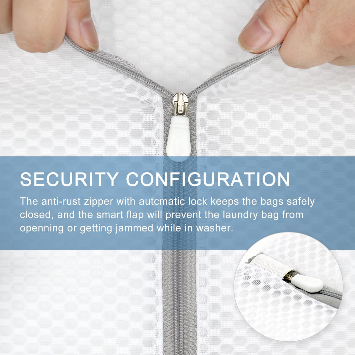 3Pcs Durable Honeycomb Mesh Laundry Bags for Delicates 12 x 16 Inches (3 Medium) WoodArtSupply