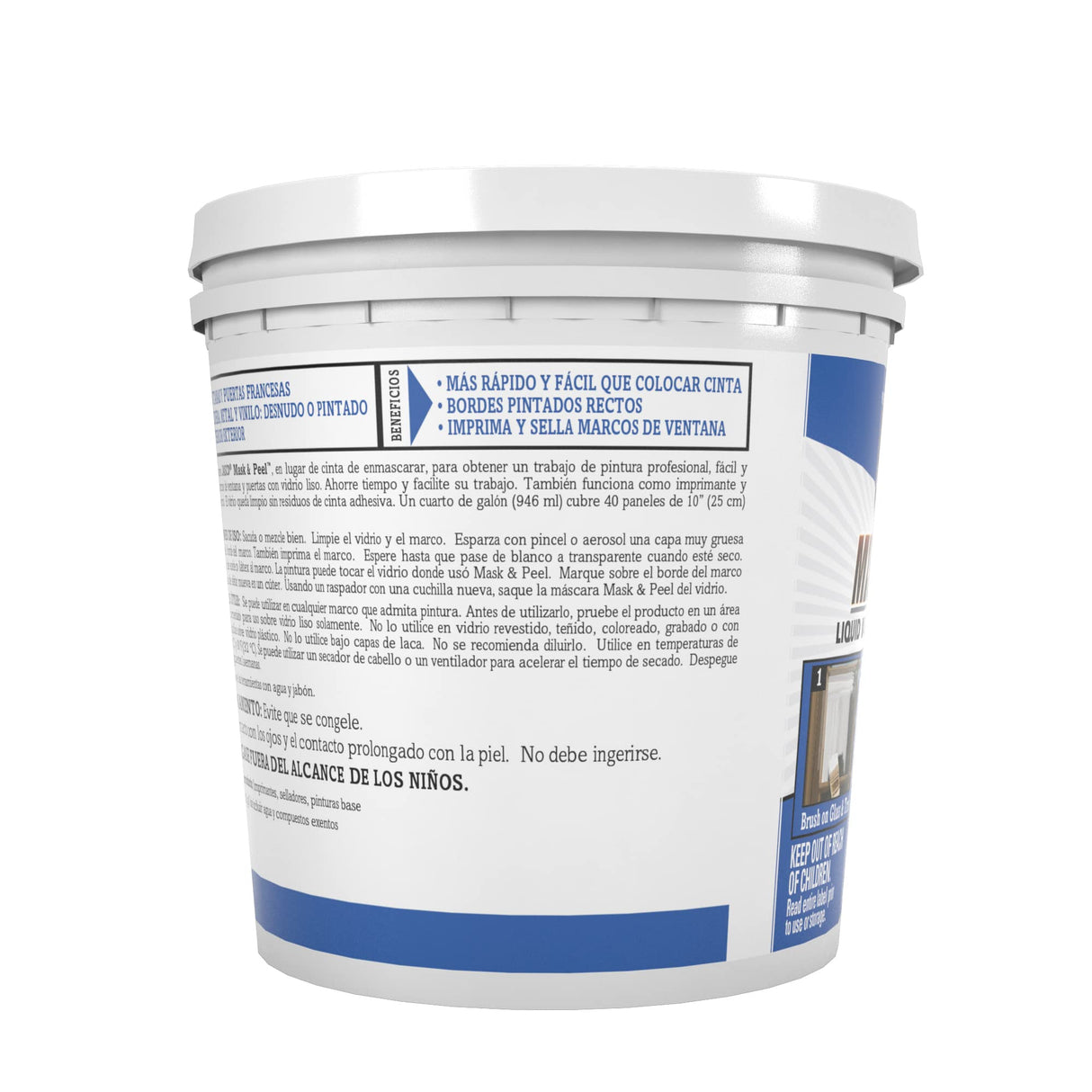 JASCO Liquid Mask & Peel, Liquid Masking Tape, 1 Quart JASCO