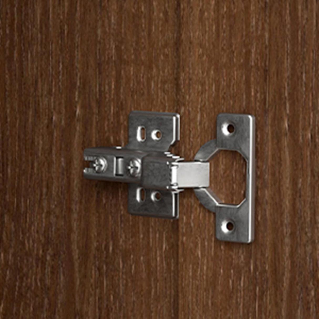 AraSyleon Wooden Wardrobe, Bedroom Armoire Closet with Drawers and Hanging Rod, Modern Fluted Gold Metal Handles, Large-Capacity Clothing Storage Cabinet, 66 inches Tall, Walnut AraSyleon