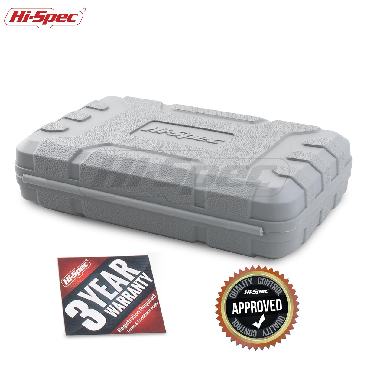 Hi-Spec 21pc Wood Hole Saws, Brad Points & Spade Drill Bit Set for Drill Drivers in a Compact Tool Kit Case Hi-Spec