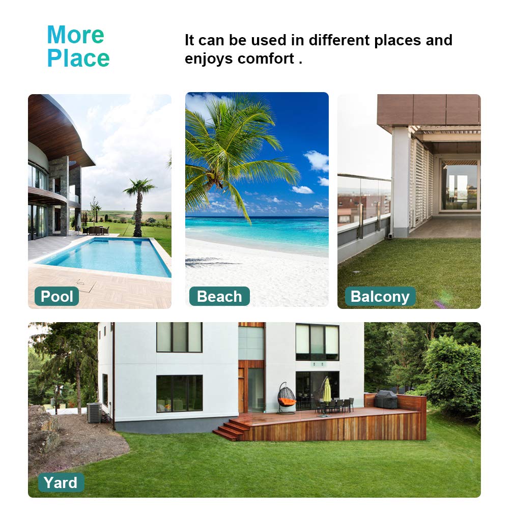 3-Piece Acacia Wood Patio Bistro Set Patio Furniture Outdoor Chat Conversation Table Chair Set Outdoor Wood Chat Set with Water Resistant Cushions and Coffee Table Chairs for Beach Backyard Garden FDW