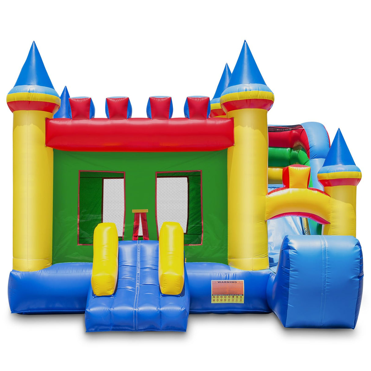 Cloud 9 Commercial Grade Castle Bounce House with Slide - 100% PVC 16' x 17' Bouncer - Inflatable Only Cloud 9