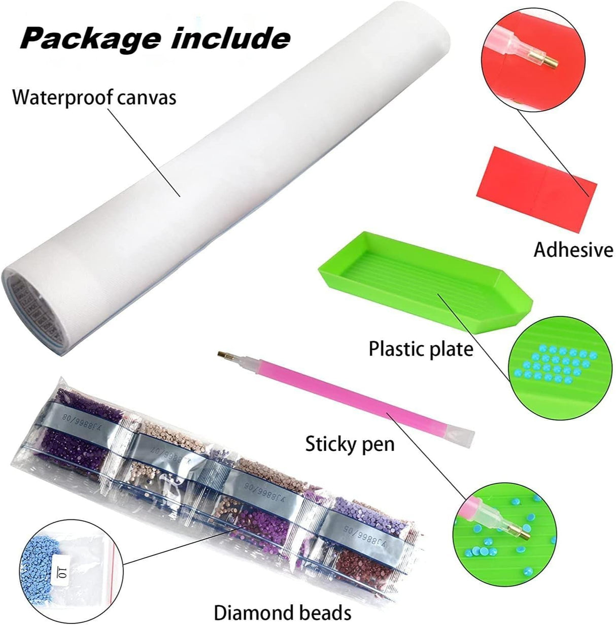 Generic DIYPAINTING 5D Diamond Art Painting by Number Kits Truck 16X16 Painting Cross Stitch Full Drill Crystal Rhinestone Embroidery Pictures Arts Craft for Home Wall Decor Gift WoodArtSupply