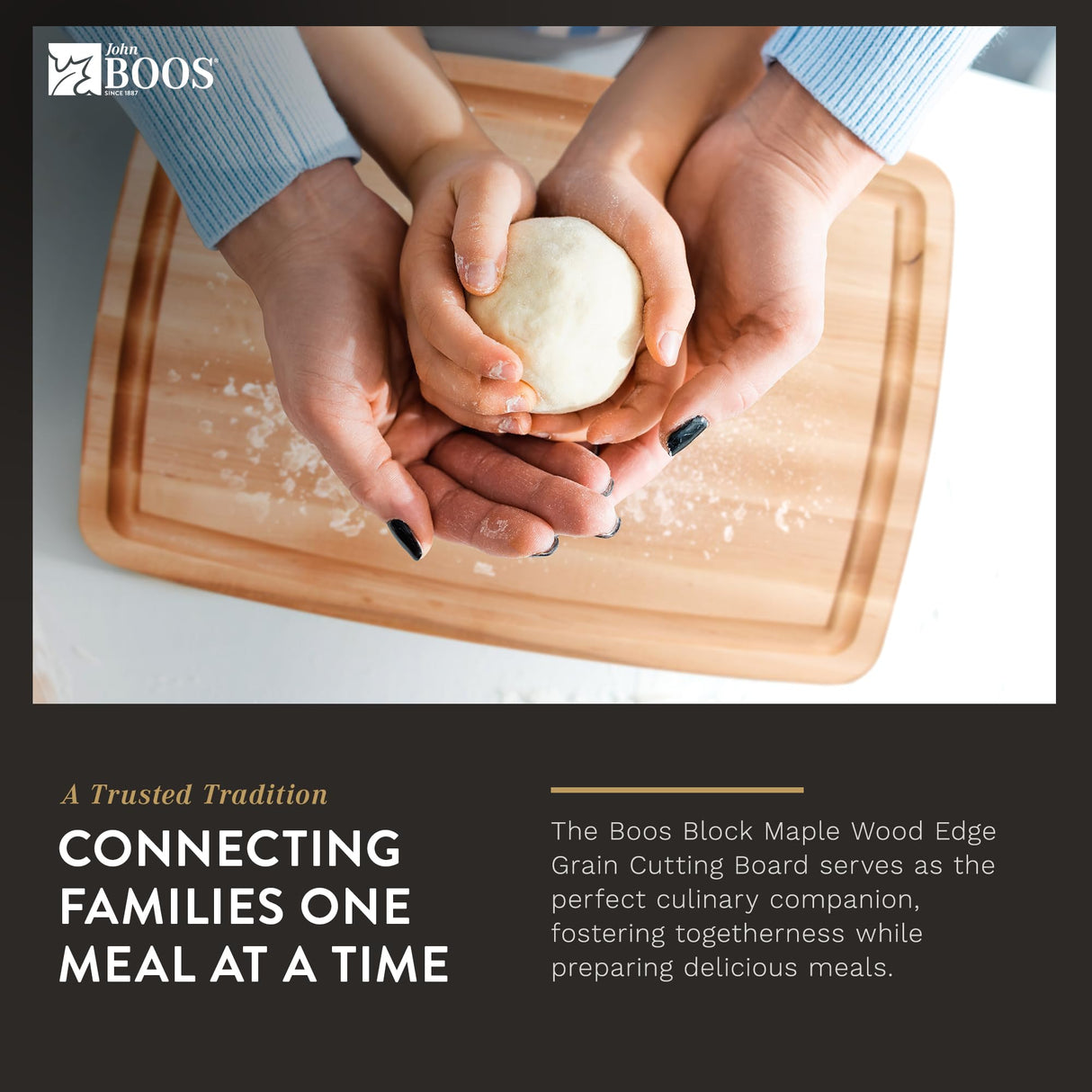 John Boos Boos Block CB Series Large Reversible Wood Cutting Board with Juice Groove, 1.5-Inch Thickness, 20" x 14" x 1 1/2", Maple John Boos