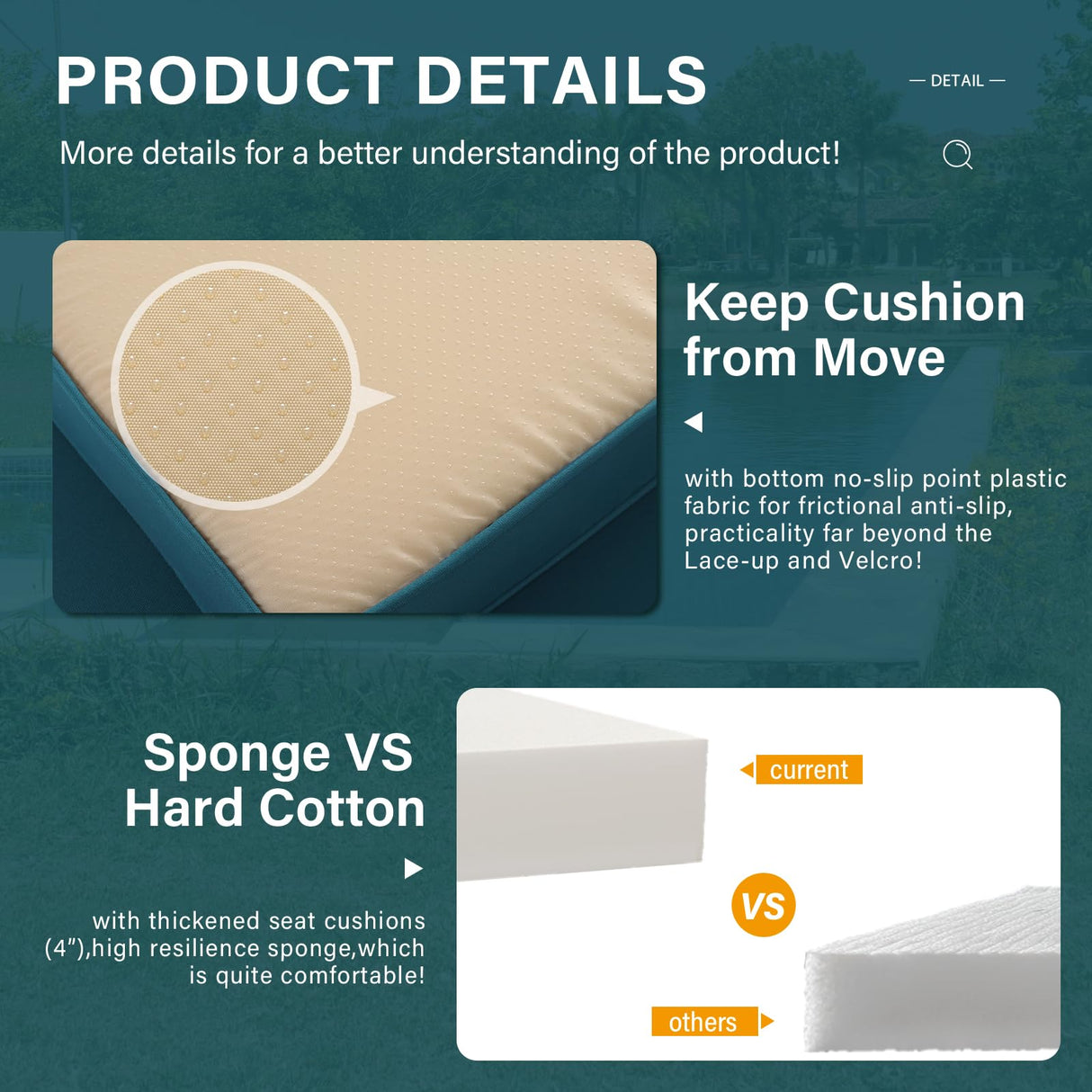 4 Piece Patio Furniture Set 45In Fire Pit Table Outdoor Furniture Sets Patio Couch Outdoor Chairs 50000 BTU Propane Fire Pit with No-Slip Cushions and Waterproof Covers, Peacock Blue Rattan Star