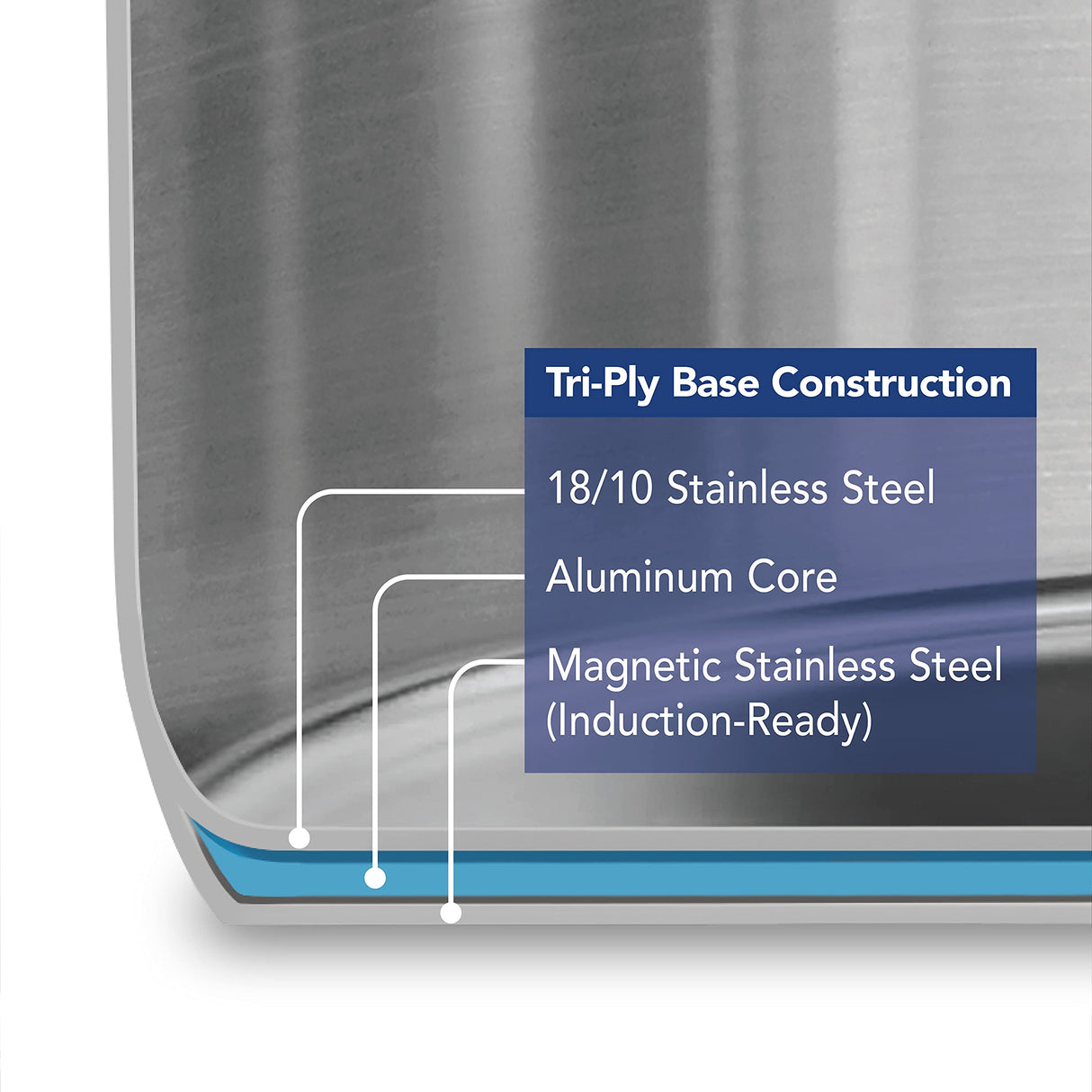Tramontina Steamer Set Stainless Steel Induction-Ready 5 Quart, 80120/523DS Tramontina