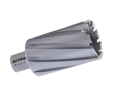 ACTOOL 1-5/8'' Diameter x 2'' Depth of Cut Carbide Tipped TCT ANNULAR Cutter with 3/4'' Weldon Shank
